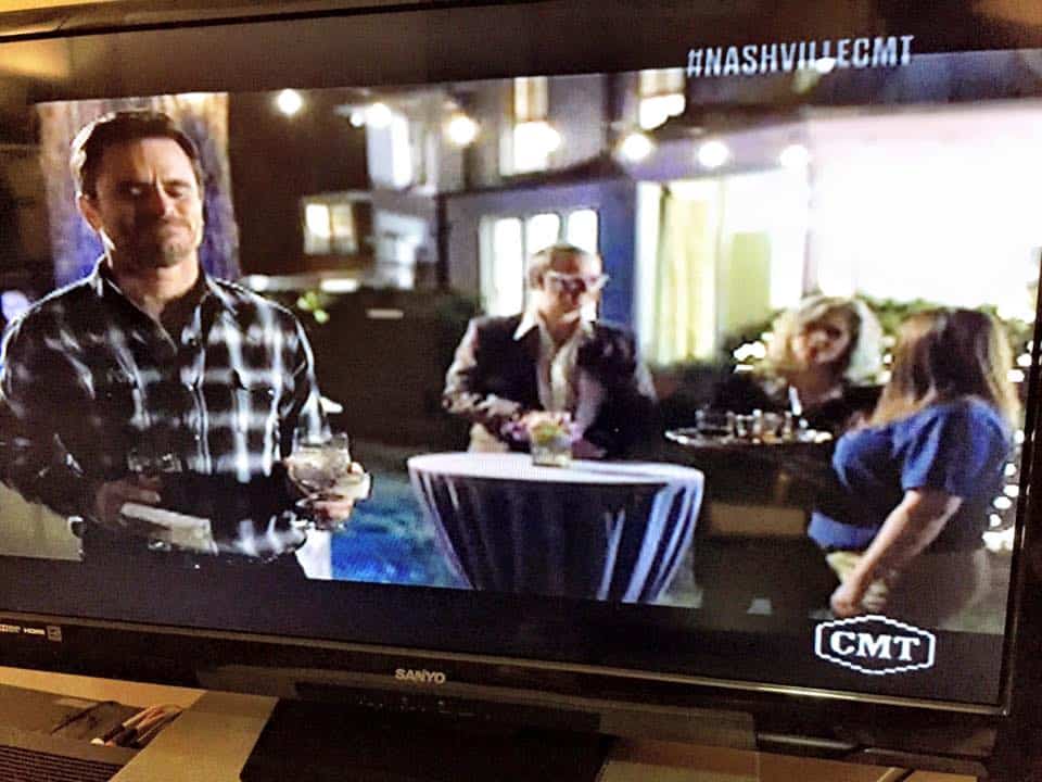 Buddy Woodward in Nashville TV Series on set
