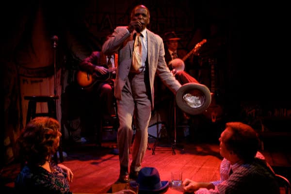 Buddy Woodward as Musician 1 with full cast — Blue Yodeler (2007)