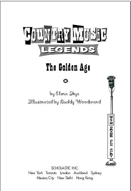 Legends of Country Music: The Golden Age — cover illustration