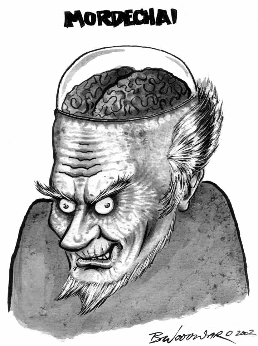#6: Mordechai — Not on the Guest List character illustration