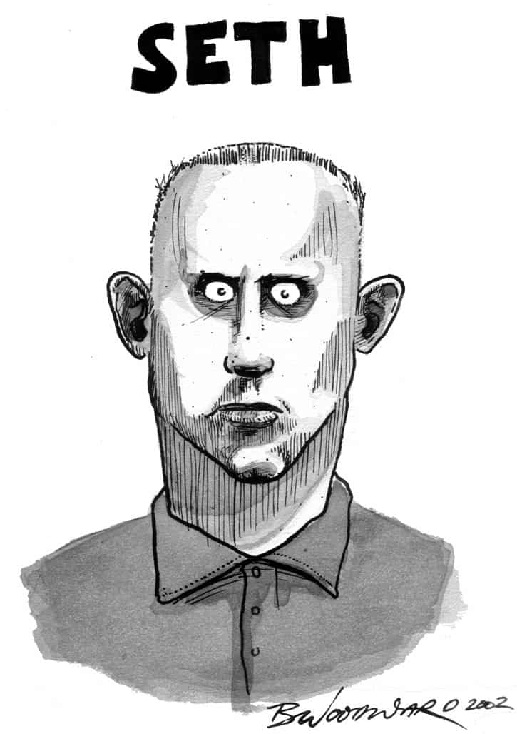 #4: Seth — Not on the Guest List character illustration