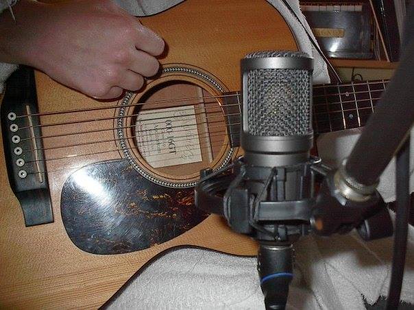 KEL HM-1 small diaphragm mic at Spatula Ranch Studios