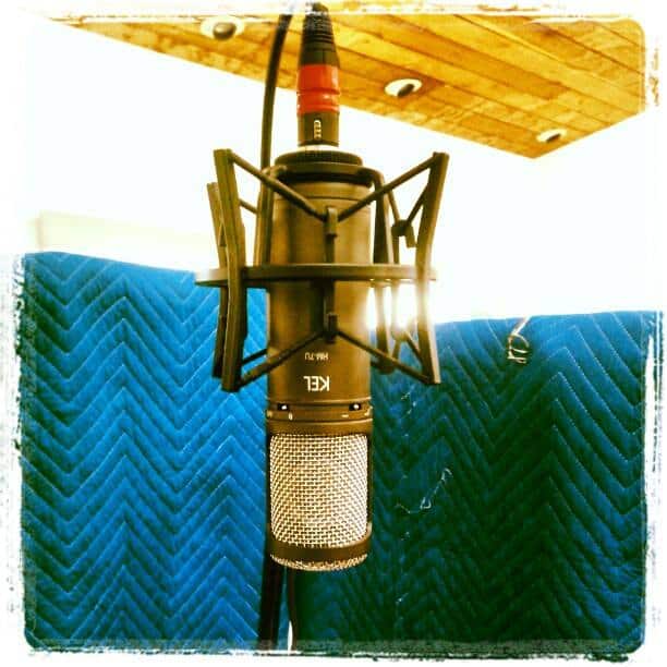 KEL HM-7U vocal and instrument mic at Spatula Ranch Studios