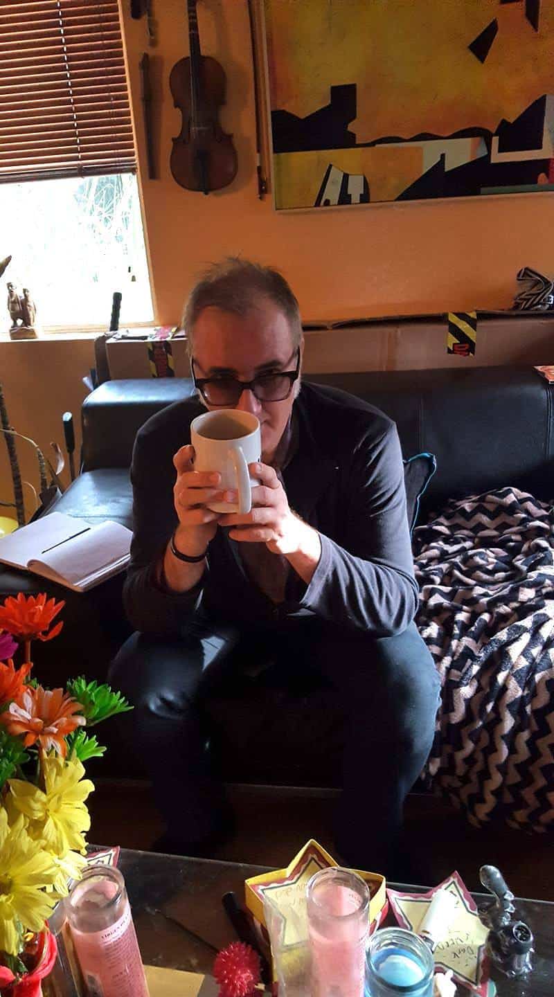 The ever-present tea break at Spatula Ranch Studios